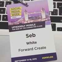 Foto tirada no(a) Social Media Week London HQ #SMWLDN por Seb W. em 9/15/2015