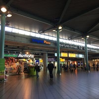 Photo taken at Schiphol Plaza by Mary M. on 4/18/2018