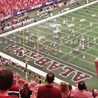 Photo taken at Chick-fil-A Kickoff Game Alabama vs. Virginia Tech by Ryne S. on 8/31/2013
