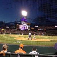 Photo taken at Coors Field by Liz B. on 5/17/2013