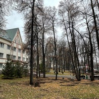 Photo taken at Парк-отель «Дубрава» by 🅰leksey M. on 11/2/2021