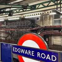 Photo taken at Edgware Road London Underground Station (Circle, District and H&amp;amp;C lines) by Tim S. on 7/16/2023