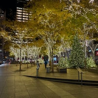 Photo taken at Zuccotti Park by Tim S. on 11/15/2023