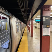 Photo taken at MTA Subway - Broad St (J/Z) by Tim S. on 11/5/2023