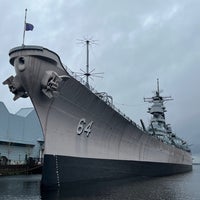 Photo taken at USS Wisconsin (BB-64) by Tim S. on 3/24/2022