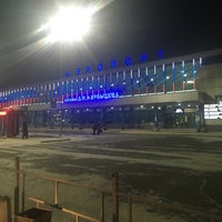 Photo taken at Omsk Central International Airport (OMS) by Oleg D. on 12/7/2021