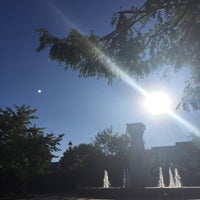 Photo taken at Lafayette Square Fountain by Danielle H. on 8/24/2015