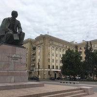Photo taken at Памятник Чернышевскому by kg11 on 7/14/2018
