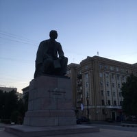 Photo taken at Памятник Чернышевскому by kg11 on 7/13/2018