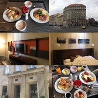 Photo taken at 987 Prague Hotel by Younghye J. on 3/14/2016