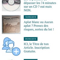 9/13/2019에 Alain P.님이 Pressage CD DVD &amp; Duplication (PRESSAGE.EU)에서 찍은 사진