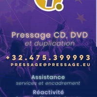 Снимок сделан в Pressage CD DVD &amp;amp; Duplication (PRESSAGE.EU) пользователем Alain P. 9/5/2019