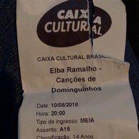 Снимок сделан в Caixa Cultural пользователем Gustavo C. 8/10/2018
