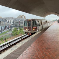 Photo taken at Rhode Island Ave-Brentwood Metro Station by Dante on 8/22/2022