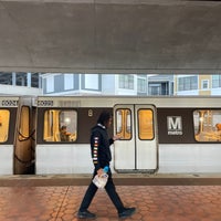 Photo taken at Rhode Island Ave-Brentwood Metro Station by Dante on 8/15/2022