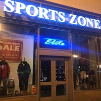Photo taken at Sports Zone by Dante on 1/29/2018