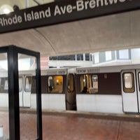 Photo taken at Rhode Island Ave-Brentwood Metro Station by Dante on 9/7/2022