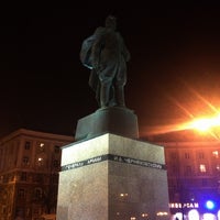 Photo taken at Памятник генералу Черняховскому by Веснушка☀️ on 11/15/2012