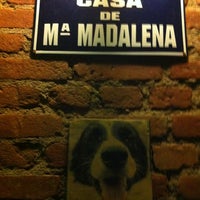 Photo taken at Casa de Maria Madalena by José Henrique S. on 12/21/2012