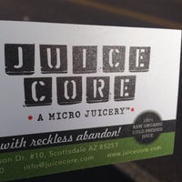 รูปภาพถ่ายที่ Juice Core โดย Sterling D. เมื่อ 1/18/2014