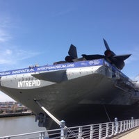 Photo taken at Intrepid Sea, Air &amp;amp; Space Museum by Mike S. on 4/17/2013