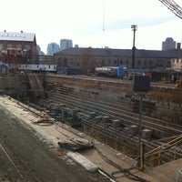 Photo taken at Brooklyn Navy Yard Dry Dock 1 by Randy L. on 11/27/2011