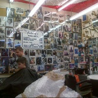 Photo taken at Johnny&amp;#39;s Barber by Steve K. on 2/20/2012