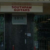 Photo taken at Southpaw Guitars by Bill F. on 4/19/2012