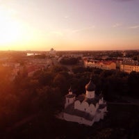 Photo taken at Pskov by Dmitry T. on 10/15/2016