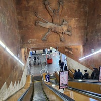 Photo taken at Sasuntsi Davit Metro Station | Սասունցի Դավիթ մետրոյի կայարան by Ali M. on 11/26/2022