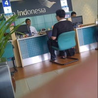 Photo taken at Garuda Indonesia Sales &amp;amp; Ticketing Office by Fellisha N. on 5/7/2013
