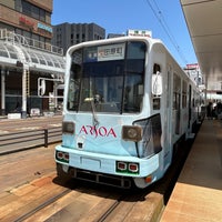 Photo taken at Fukui-eki tram station by けんけん on 5/4/2023