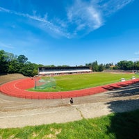 Photo taken at Drie Lindenstadion / Stade des Trois Tilleuls by Olivier V. on 5/15/2022
