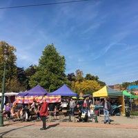 Photo taken at Marché de Boitsfort / Markt van Bosvoorde by Olivier V. on 9/24/2017