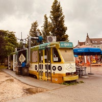 Photo taken at Le Tram de Boitsfort by Olivier V. on 8/30/2020