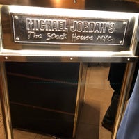 Photo taken at Michael Jordan&amp;#39;s The Steak House N.Y.C. by Darren on 2/8/2018