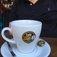 Photo taken at Caffé Capo by Onur O. on 5/8/2016