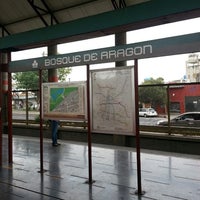 Photo taken at Metro Bosque De Aragón (Línea B) by Nicolas A. on 4/29/2013