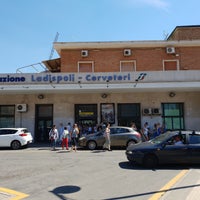 Photo taken at Stazione Ladispoli - Cerveteri by Gunter V. on 6/17/2018