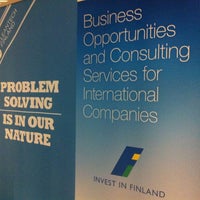 Photo taken at Invest in Finland by Ying H. on 2/11/2013