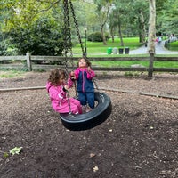 Photo taken at Heckscher Playground by Allan B. on 10/2/2022