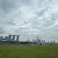 Photo taken at Marina Barrage by View🎄 P. on 3/5/2024