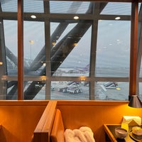 Photo taken at Cathay Pacific First and Business Class Lounge by View🎄 P. on 1/10/2024