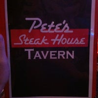 Photo taken at Pete&amp;#39;s Steak House by Gregory F. on 1/5/2013