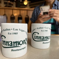 Photo taken at Cinnamon&amp;#39;s Restaurant by s@m on 12/10/2021