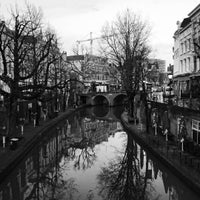 Photo taken at Oudegracht by Erwin v. on 1/13/2016