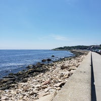 Photo taken at Narragansett Sea Wall by Steve D. on 6/26/2019