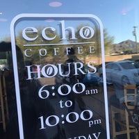 Photo taken at Echo Coffee by Mary L. on 2/24/2018