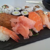 Photo taken at Sushi&amp;#39;N&amp;#39;Roll by Johanna K. on 3/15/2013