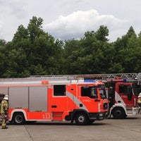 Photo taken at Berliner Feuerwehr - Serviceeinheit Fahrzeug &amp;amp; Geräte by Ulrike on 6/16/2013